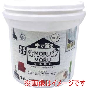 ニッぺ ニッぺ 室内かべ用塗料 STYLE MORUMORU 屋内用 12kg