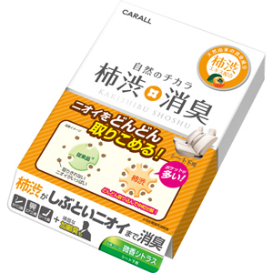 晴香堂 カーオール CARALL カーオール 3016 柿渋消臭 シート下 微香シトラス 晴香堂