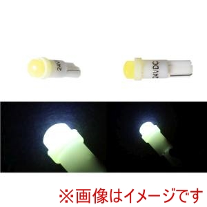 ジェットイノウエ JET INOUE  ジェットイノウエ 528424 T5高輝度LEDウェッジ 24V ホワイト 高さ約18mm×約6mmΦ LED部約5mmΦ