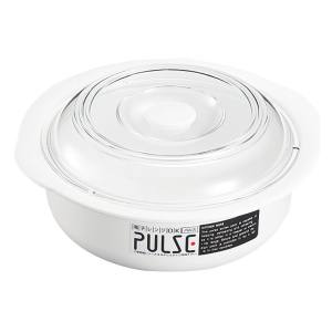 エンテック ENTEC エンテック パルス レンジ容器 丸 ホワイト PL-1204W