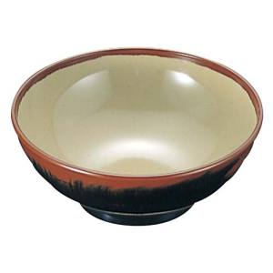 エンテック ENTEC エンテック メラミン和食器 長次郎窯 そば丼 大 内若草 AN-65G