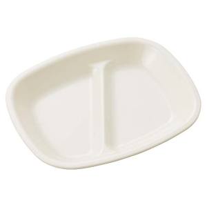 エンテック ENTEC エンテック メラミン食器 角仕切皿 大 CK-114 クリーム