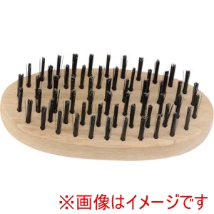イチネンアクセス ストロングツール イチネンアクセス 11795 木柄ワイヤーブラシ 小判型 焼入鋼線 線径0.3mm