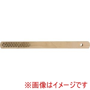 イチネンアクセス ストロングツール イチネンアクセス 11805 木柄ワイヤーブラシ 3行 ステンレス線 線径0.3mm