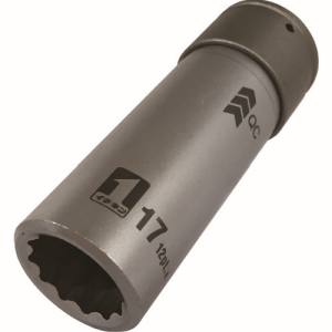 イチネンMTM ミツトモ 19801 QCソケット シングル 17mm 12角 IM-4W17-12K イチネンMTM