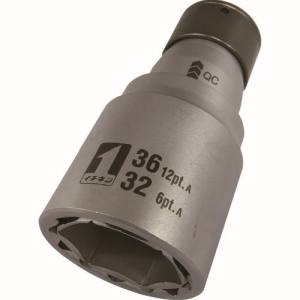 イチネンMTM ミツトモ 19828 QCソケット ダブル 32×36 6/12角 IM-4W3236O-612K イチネンMTM