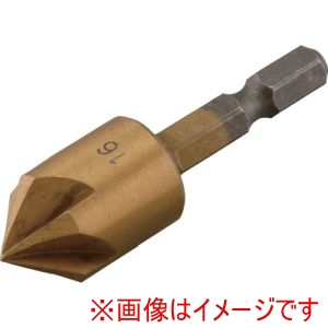 イチネンアクセス RELIEF イチネンアクセス 27578 5枚刃 面取りカッター 六角軸 16mm