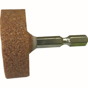 イチネンMTM ミツトモ 27803 六角軸 軸付砥石 金属用 WA 平型 φ38×13mm イチネンMTM