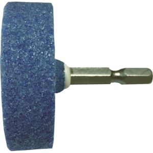 イチネンMTM ミツトモ 27844 六角軸 軸付砥石 ステンレス用 WA 平型 φ50×13mm イチネンMTM