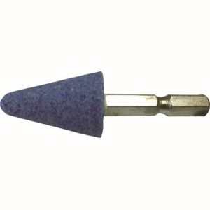 イチネンMTM ミツトモ 27846 六角軸 軸付砥石 ステンレス用 WA 傘型 φ20×30mm イチネンMTM