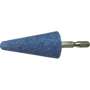 イチネンMTM ミツトモ 27847 六角軸 軸付砥石 ステンレス用 WA 傘型 φ25×50mm イチネンMTM