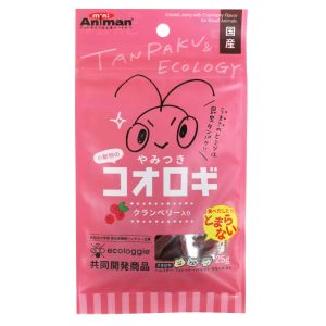 ドギーマンハヤシ DoggyMan ドギーマン 小動物のやみつきコオロギ クランベリー入り 25g 7204560