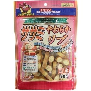 ドギーマンハヤシ DoggyMan ドギーマン ササミやわらかリブ 80g