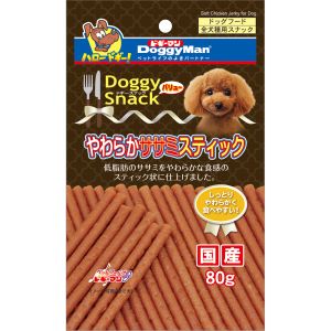 ドギーマンハヤシ DoggyMan ドギーマン ドギースナックバリューやわらかササミスティック 80g