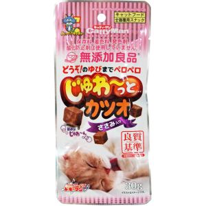 ドギーマンハヤシ DoggyMan ドギーマン 無添加良品 じゅわ～っとカツオ ささみ入り 30g
