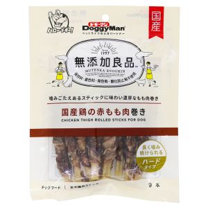 ドギーマンハヤシ DoggyMan ドギーマン 無添加良品 国産鶏の赤もも肉巻き 9本