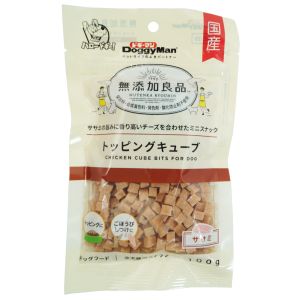 ドギーマンハヤシ DoggyMan ドギーマン 無添加良品 トッピングキューブ ササミ 100g
