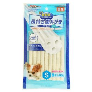 ドギーマンハヤシ DoggyMan ドギーマン ホワイデント 長持ち歯みがき ギザ棒ガム S9本