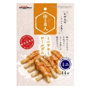 ドギーマンハヤシ DoggyMan ドギーマンハヤシ 仕上名人 ミニササミロールガム 14本