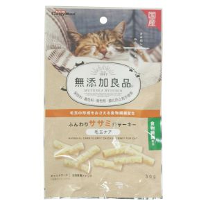 ドギーマンハヤシ DoggyMan ドギーマンハヤシ 無添加良品 ふんわりササミジャーキー 毛玉ケア 30g