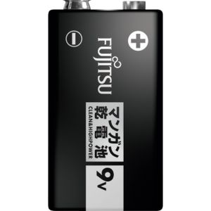 富士通 FDK  富士通 6F22U マンガン 黒 9V形 1本入