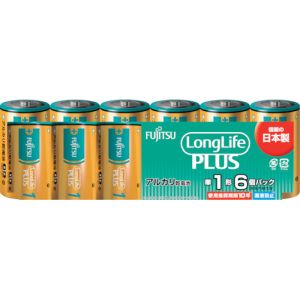 富士通 FDK FDK LR20LP(6S) アルカリ乾電池単1 Long Life Plus 6個パック