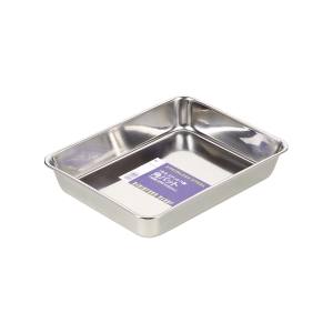 パール金属 Pearl パール金属 18-8 ステンレス製 角バット 15枚取 295×230mm H-7504