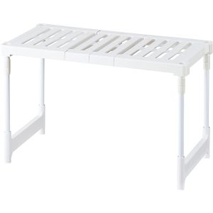 パール金属 Pearl パール金属 上下 左右 伸縮 押入れ 整理棚 II 1P ホワイト N-7903