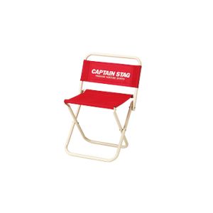 キャプテンスタッグ CAPTAIN STAG キャプテンスタッグ ホルン レジャーチェア 中 レッド M-3906