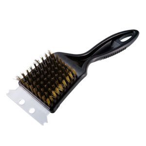 キャプテンスタッグ CAPTAIN STAG キャプテンスタッグ レスト 鉄板焼器 アミ用ブラシ ブラック M-7628