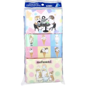ハヤシ商事 ハヤシ商事 水に流せるポケットティシュ mofusand モフサンド  16枚 8組 ×9個入