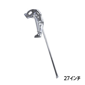 ハチスカ ハチスカ 自転車用 1本スタンド 27インチ キックスタンド サポート 新品わけありアウトレット 初期不良保証無 特価品