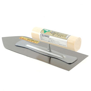 緑長 緑長 背金付本焼中塗鏝 240mm