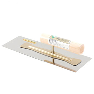 緑長 緑長 背金付ステンレス角鏝 300mm