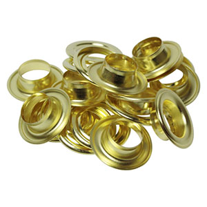 SK11 真鍮製両面ハトメ 10組 95 15mm