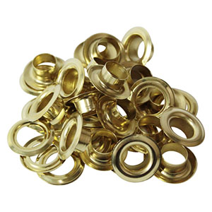 SK11 SK11 NO.120 両面ハトメの玉 真鍮10mm