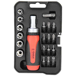 E-Value ERD-110 ラチェットドライバーセット E-Value