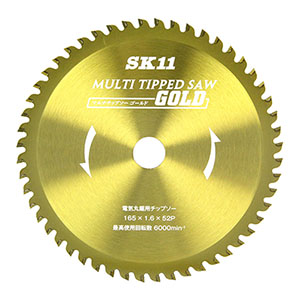 SK11 SK11 165X52P MULTIチップソー