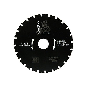 SK11 SK11 黒タフ 充電用鉄切チップソー 110x1.2x24P