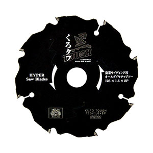 SK11 SK11 黒タフ 窯業サイディング用 125x1.6x8Pダイヤ