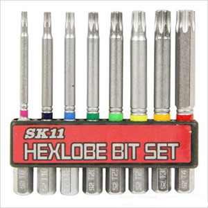SK11 SK11 トルクスネジ用ビットセット BS-22N 8本組