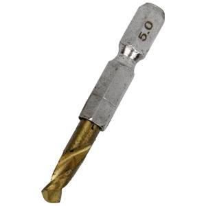 SK11 SK11 六角軸Tin鉄ドリル 極短 5.0mm