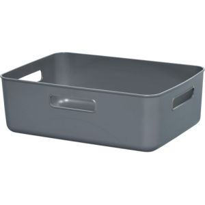 ヒマラヤ化学 ヒマラヤ化学 138853 1388 やわらかBOX/ワイド浅型 ダークグレー 364×259×120