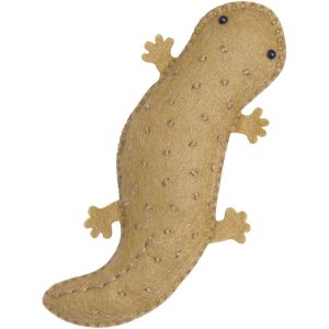 ハマナカ Hamanaka ハマナカ フェルトマスコットキット 型抜き済みフェルトでつくるオサンショウウオ オオサンショウウオ H481-004