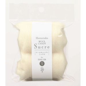 ハマナカ Hamanaka ハマナカ フェルト羊毛 ウールキャンディ シュクル ソリッド 1 H441-126-1