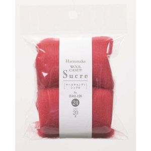 ハマナカ Hamanaka ハマナカ フェルト羊毛 ウールキャンディ シュクル ソリッド 24 H441-126-24