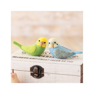 ハマナカ Hamanaka ハマナカ Felt wool mascot 羊毛フェルトキット セキセイインコ Designed by ふじたさとみ H441-321