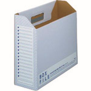 プラス PLUS プラス FL-099BF BL 553988 ボックスファイル FL-099BF A4E 青 10冊