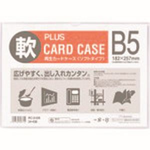 プラス プラス PC-315R 34438 再生カードケース ソフト B5