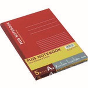 プラス PLUS プラス NO-003AS-5P 76727 ノートブック NO-003AS-5P B5 A罫 5冊
